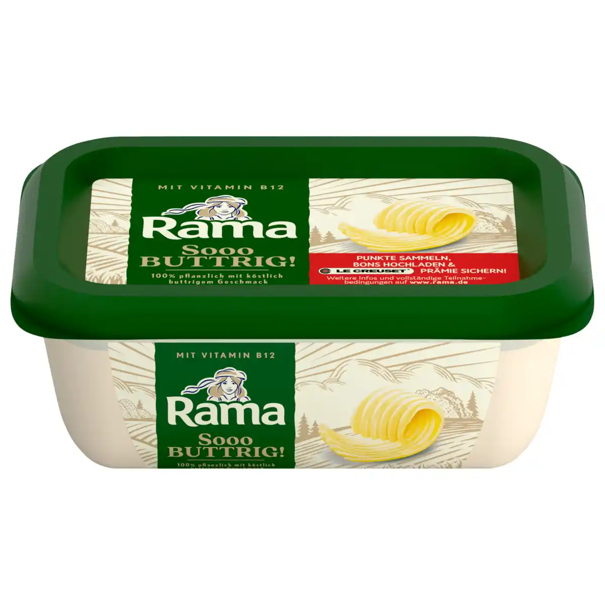 Bild 1 von Rama Streichfett Sooo Buttrig! mit Vitamin B12 225g