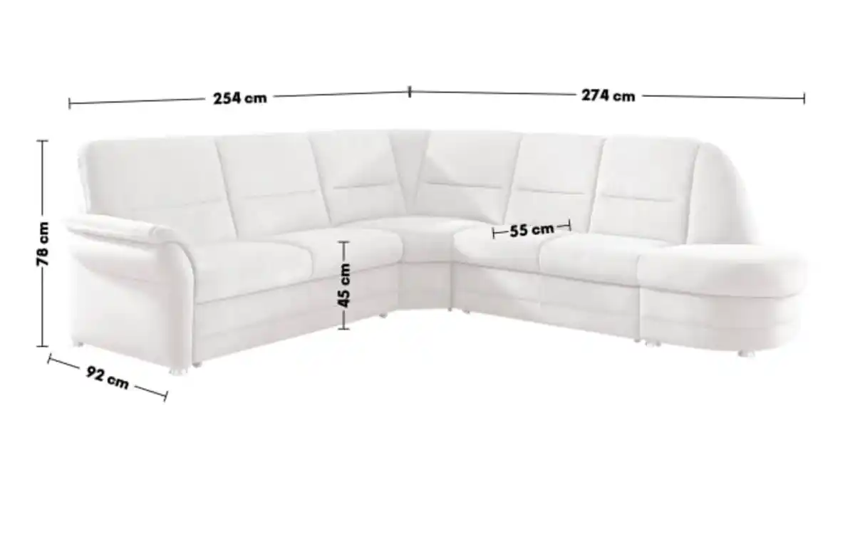 Bild 2 von Polipol - Wohnlandschaft PP-QL11014 Q+, alu,