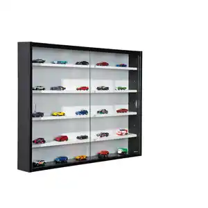 Inter Link Sammlervitrine Gewürzschrank Hängevitrine Wandregal Collecty - Schwarz/Weiß