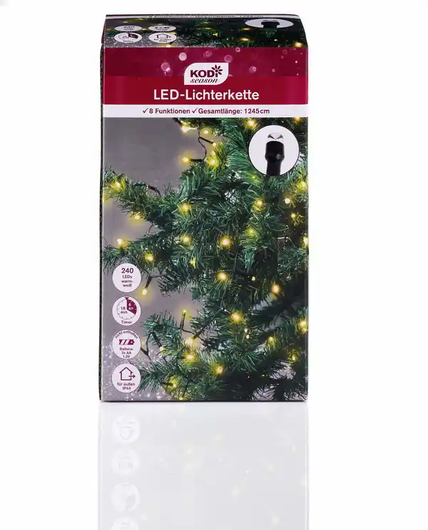 Bild 1 von Lichterkette 240 LEDs 1245cm KODi season
