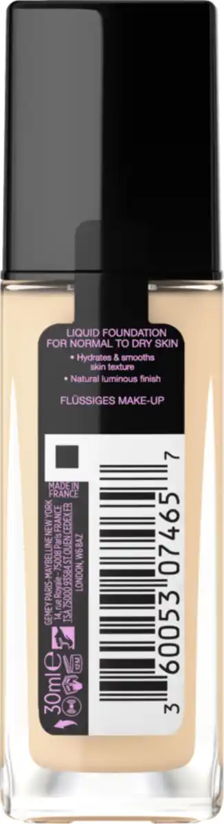 Bild 3 von Maybelline New York Fit Me! Liquid Make-Up Nr. 110 Porcelain, 30 ml
