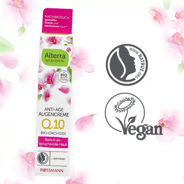 Bild 3 von Alterra NATURKOSMETIK Anti-Age Augencreme Orchidee, 15 ml