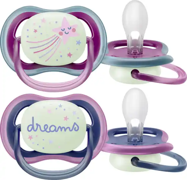 Bild 4 von PHILIPS AVENT ultra air Schnuller Sternschnuppe & Dreams 6-18 Monate