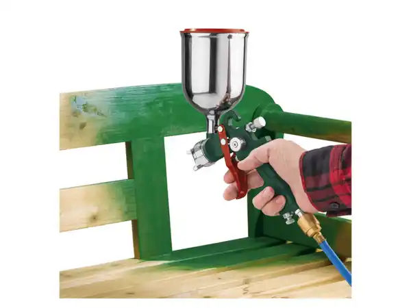 Bild 2 von PARKSIDE® Druckluft-Farbspritzpistole »PDFP 500 D4«, 500 ml