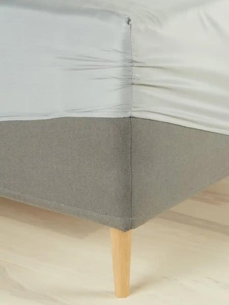 Bild 1 von Spannbettlaken MIRIAM Mikro 90x200x25 grau