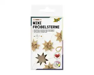 Mini Fröbelsterne Nature 100 Streifen