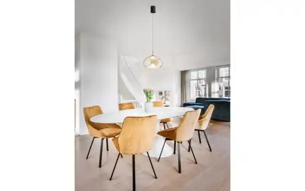 Bild 2 von LED-Pendelleuchte Brena, cognac, 1-flammig, 33 cm, inkl. CCT Steuerung