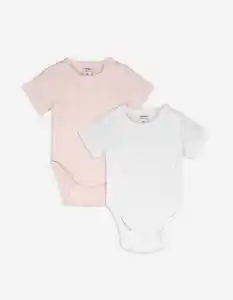 Baby Kurzarmbody - 2er-Pack