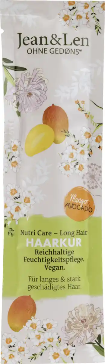 Bild 1 von Jean&Len Nutri Care - Long Hair Haarkur Mango/Avocado, 20 ml