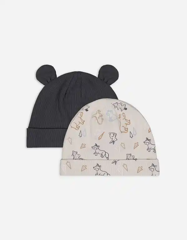 Bild 1 von Baby Mütze - 2er-Pack