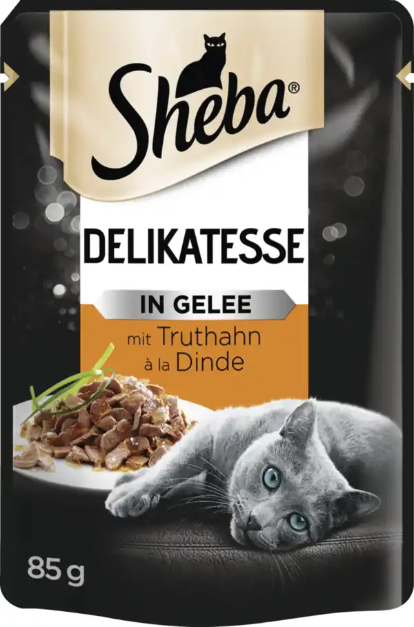 Bild 1 von Sheba Delikatesse in Gelee mit Truthahn, 85 g