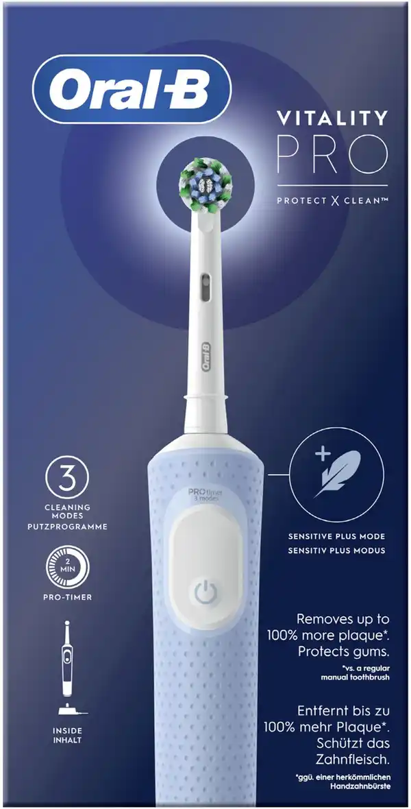 Bild 1 von Vitality Pro D103 Hangable Box Elektrische Zahnbürste blau