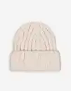 Bild 1 von Damen Strickmütze - Rippstrick - beige