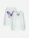 Bild 1 von Kinder Hoodie - Rückenprint - hellblau