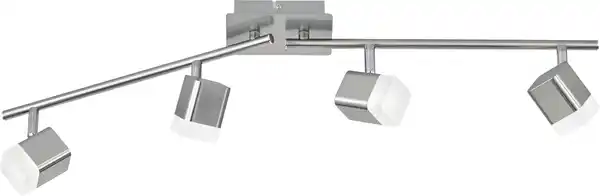 Bild 1 von Reality Leuchten 4er LED Balken Roubaix weiß, nickel matt