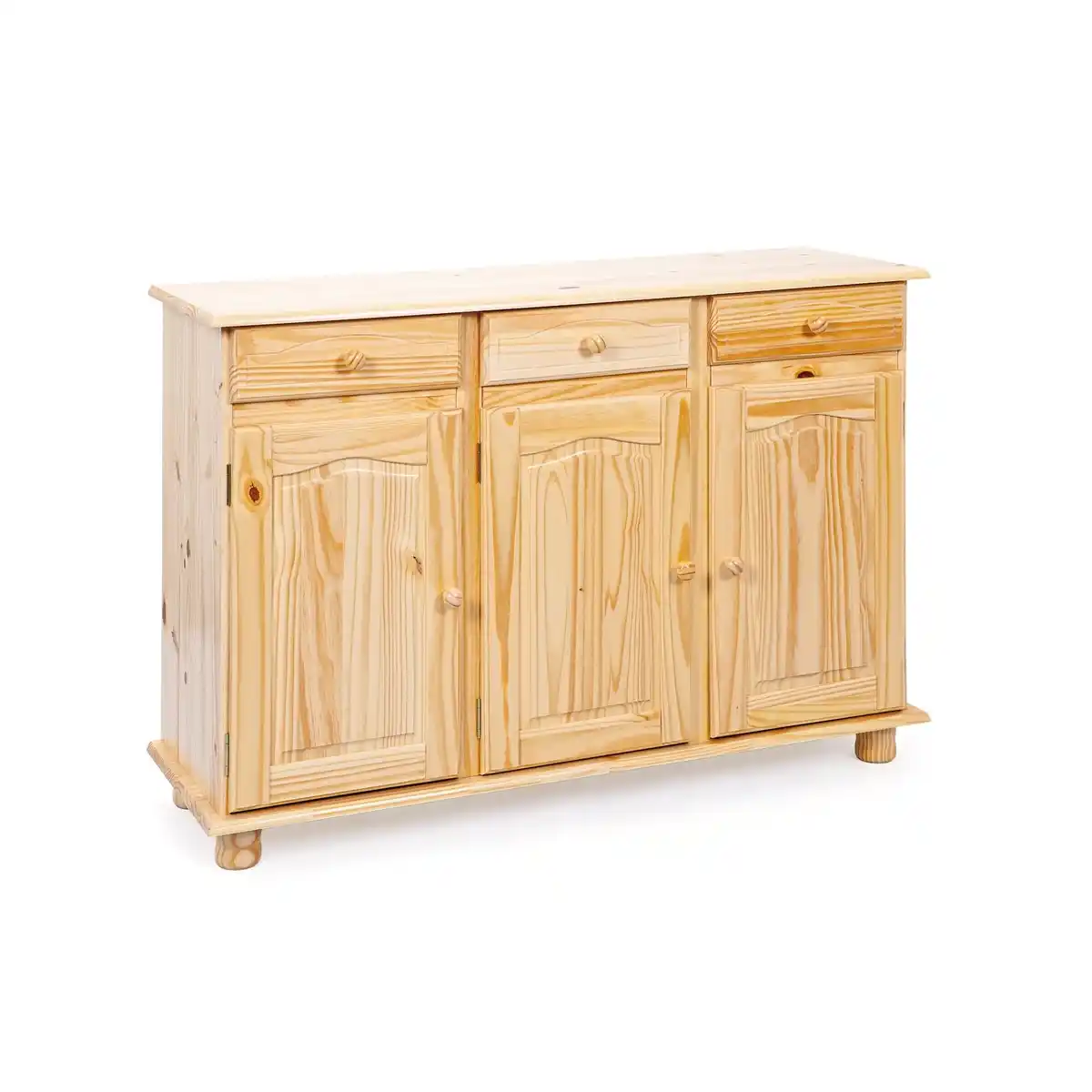 Bild 1 von Inter Link Kommode Abaco mit 3 Türen und Schubladen - versch. Farben - Farblos