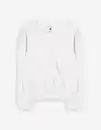 Bild 1 von Damen Langarmshirt - Crinkle-Optik - weiß