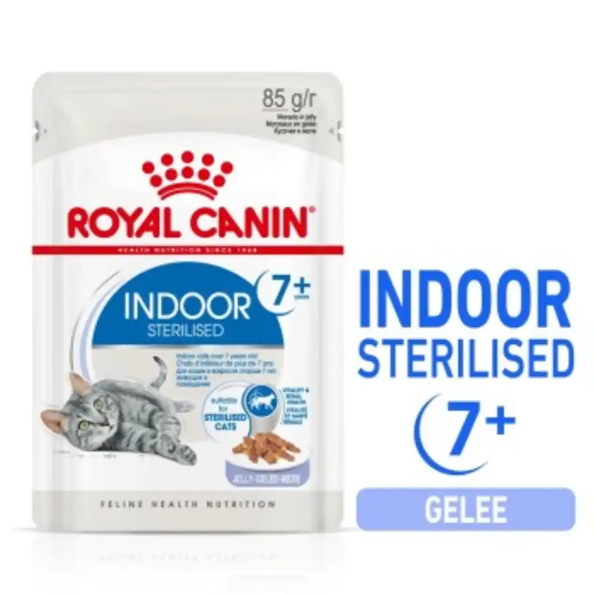 Bild 1 von ROYAL CANIN Indoor 7+ Sterilised in Gelee 12x85 g