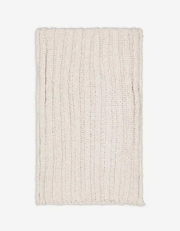Bild 1 von Damen Schal - Rippstrick - beige
