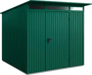 EcoStar Gerätehaus Trend-P Typ 2 moosgrün 247,9 x 283,4 x 232,3 cm
