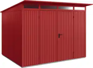 EcoStar Gerätehaus Trend-P Typ 3 purpurrot 312,7 x 283,4 x 232,3 cm