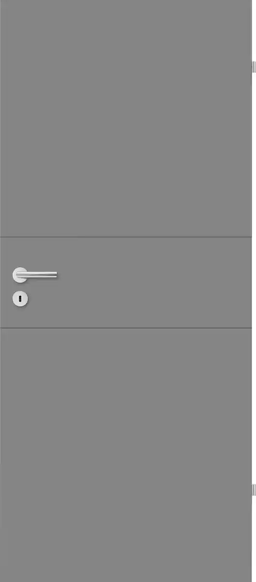 Bild 1 von Borne Türblatt Turida 11 Lack edelgrau Röhrenspan