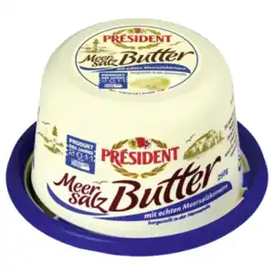 Président Meersalz Butter