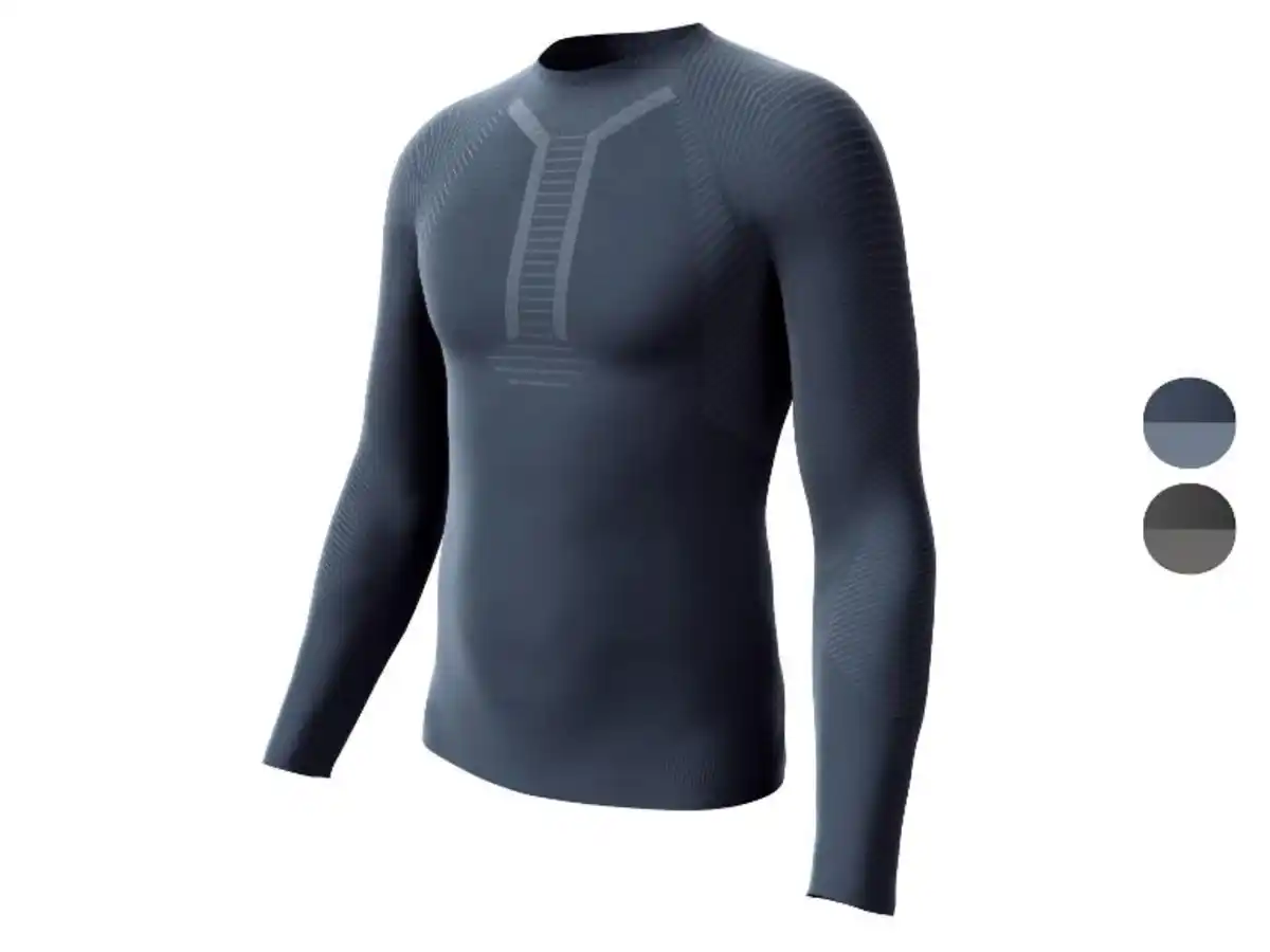 Bild 1 von CRIVIT Herren Funktionsunterhemd, seamless, mit Belüftungszonen