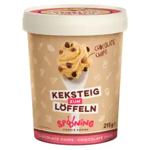Spooning Cookie Dough Keksteig zum Löffeln Chocolate Chips 215g