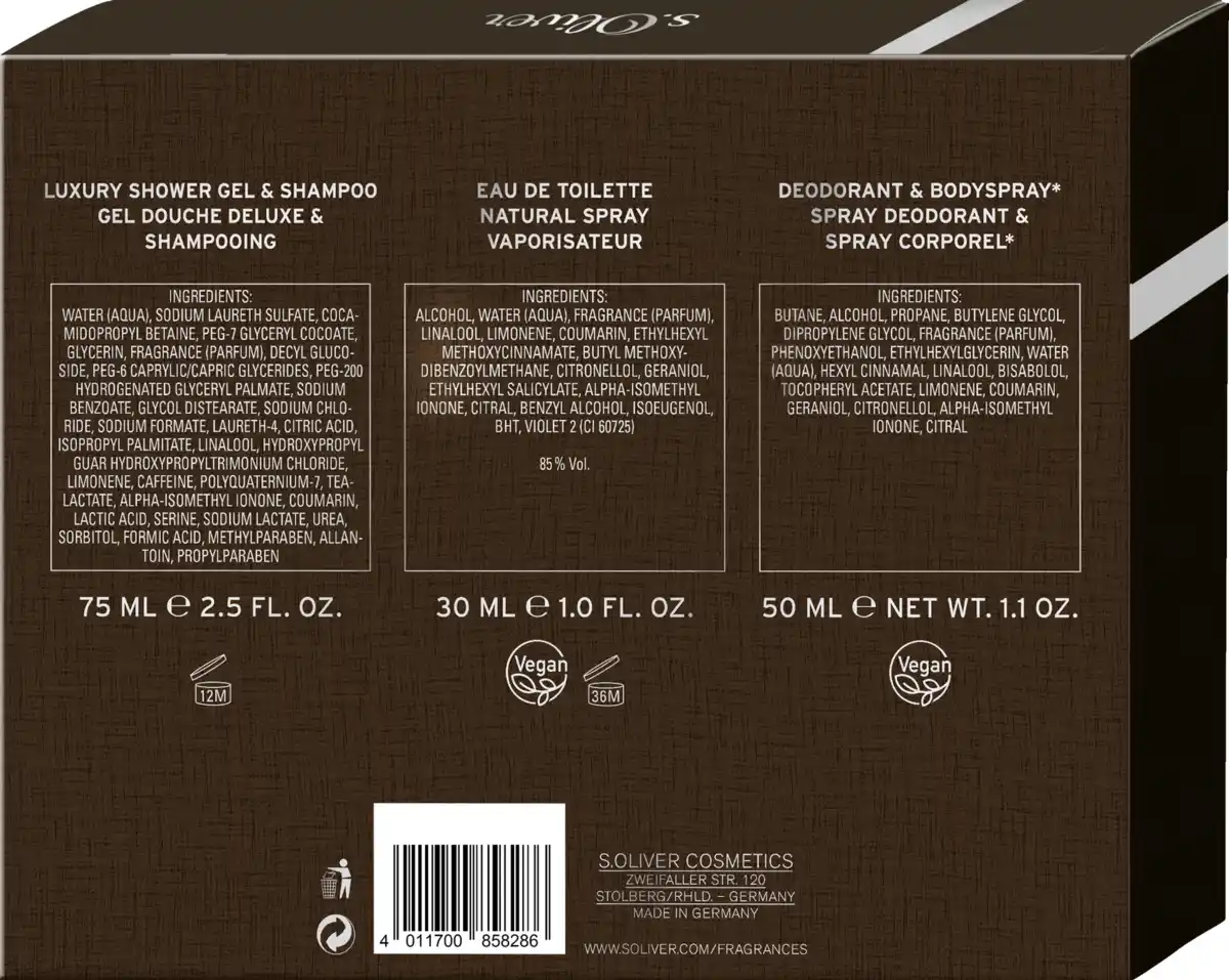 Bild 2 von s.Oliver Superior Geschenkset