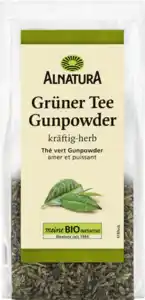 Alnatura Bio Grüner Tee Gunpowder, 100 g