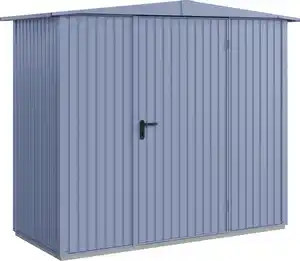 Ecostar Gerätehaus Trend-S Typ 1 258,8 x 121,3 x 216 cm taubenblau