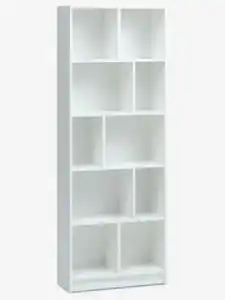 Bücherregal MOSBJERG 10 Böden weiß
