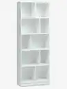 Bild 1 von Bücherregal MOSBJERG 10 Böden weiß