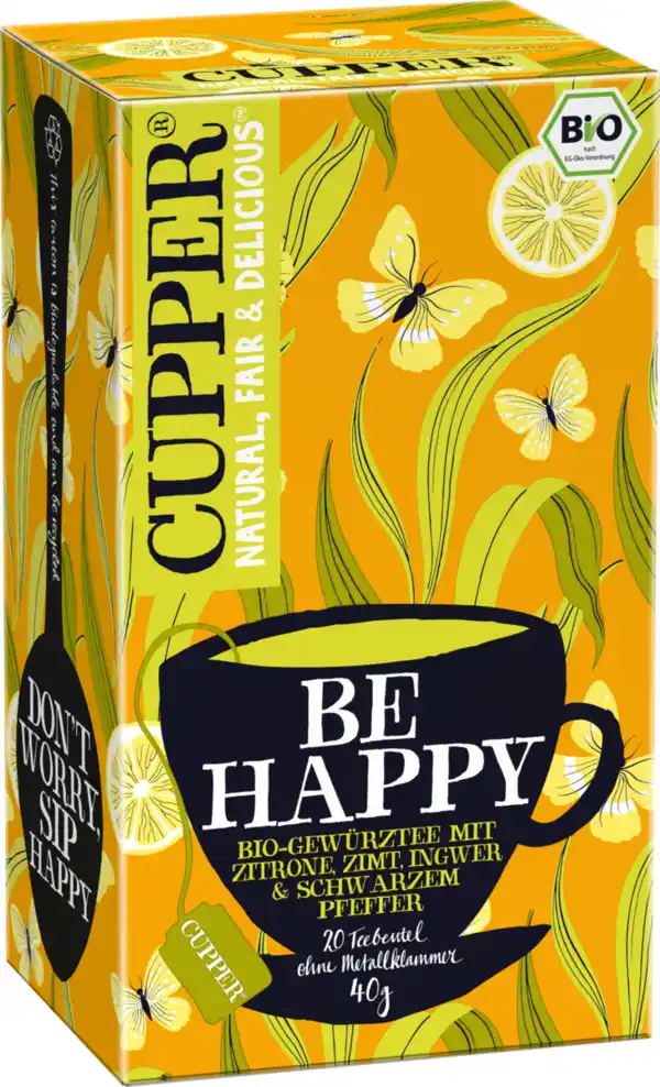 Bild 3 von Cupper Bio Gewürztee Be Happy, 40 g