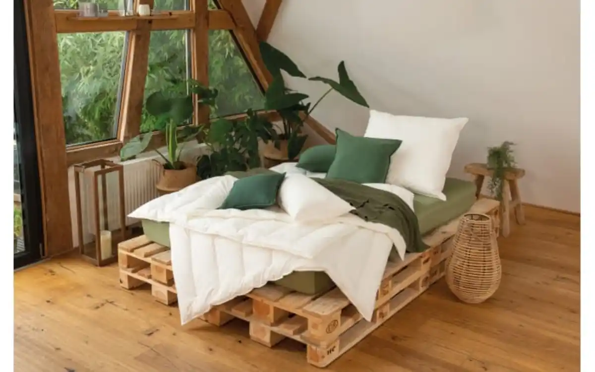 Bild 3 von Doppeltuchkopfkissen Veggie, 80 x 80 cm