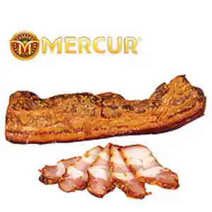 Schweinebauch Mercur "Grudinka chesnochnaja", gepökelt und h...
