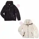 Bild 1 von Damen Sherpa Jacke S-XL schwarz und sand