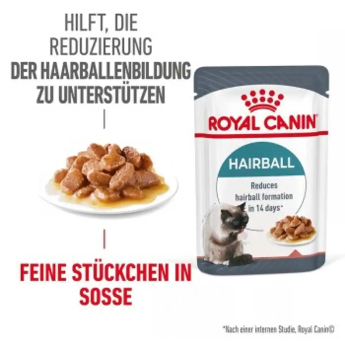 Bild 1 von ROYAL CANIN Care Hairball Adult in Soße 12x85 g