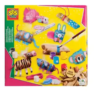 SES Creative Kreativ-Set Treibholz anmalen