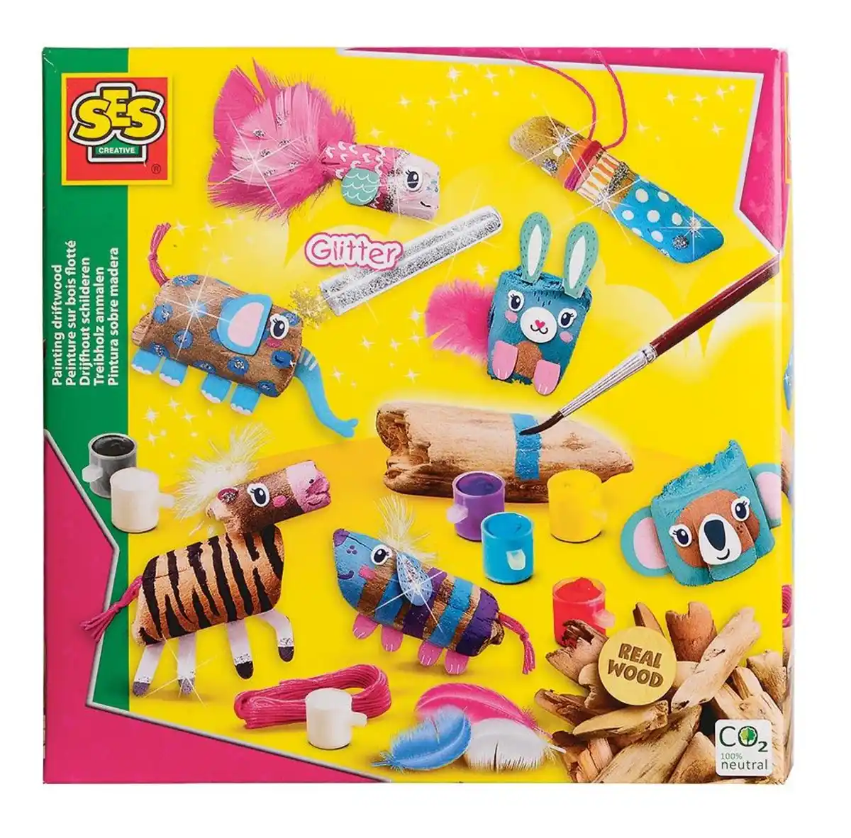 Bild 1 von SES Creative Kreativ-Set Treibholz anmalen