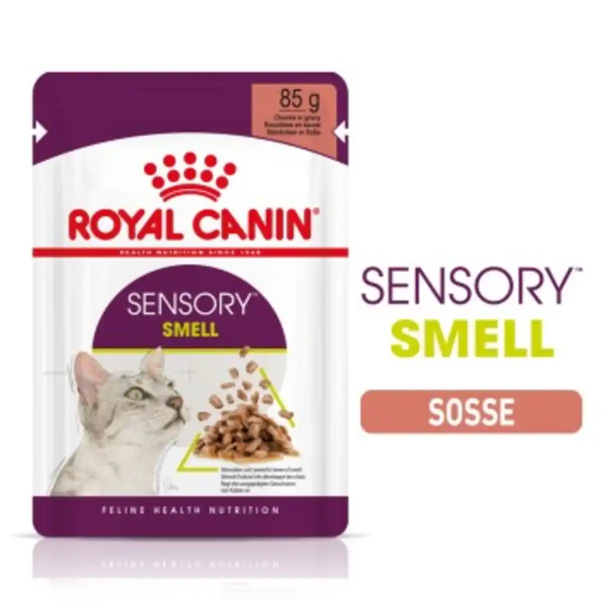 Bild 1 von ROYAL CANIN Sensory Smell in Soße für wählerische Katzen 12x85 g