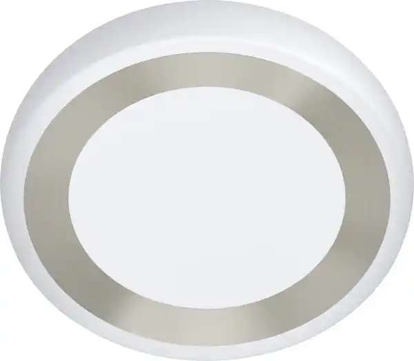 Bild 1 von Eglo LED Deckenleuchte Ruidera weiß silber Ø 48 cm