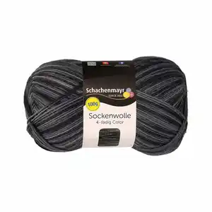 Sockenwolle 100g anthrazit
