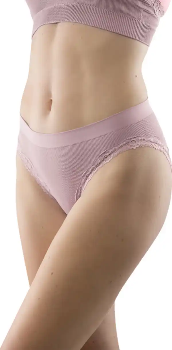 Bild 3 von IDEENWELT Bustier mit Spitze rosa Gr. M