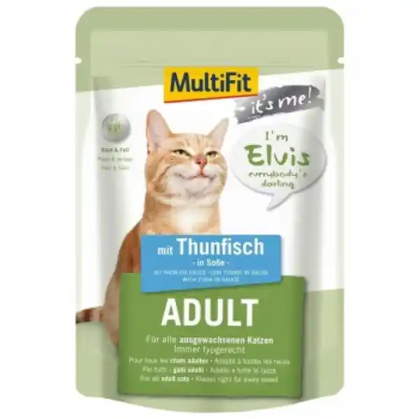 Bild 1 von MultiFit It's Me Elvis Adult Thunfisch 24x85 g