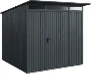 EcoStar Gerätehaus Trend-P Typ 2 anthrazitgrau 247,9 x 283,4 x 232,3 cm