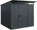Bild 1 von EcoStar Gerätehaus Trend-P Typ 2 anthrazitgrau 247,9 x 283,4 x 232,3 cm