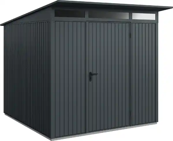 Bild 1 von EcoStar Gerätehaus Trend-P Typ 2 anthrazitgrau 247,9 x 283,4 x 232,3 cm