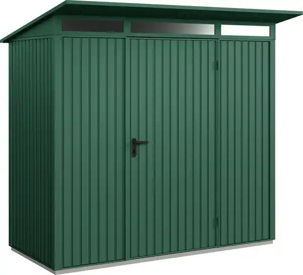 Bild 1 von EcoStar Gerätehaus Trend-P Typ 1 moosgrün 247,9 x 153 x 228,6 cm